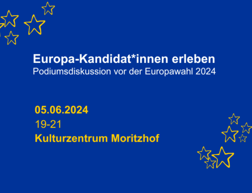 Podiumsdiskussion mit EU-Kandidat*innen | 05.06.24 | 19-21 Uhr | Kulturzentrum Moritzhof